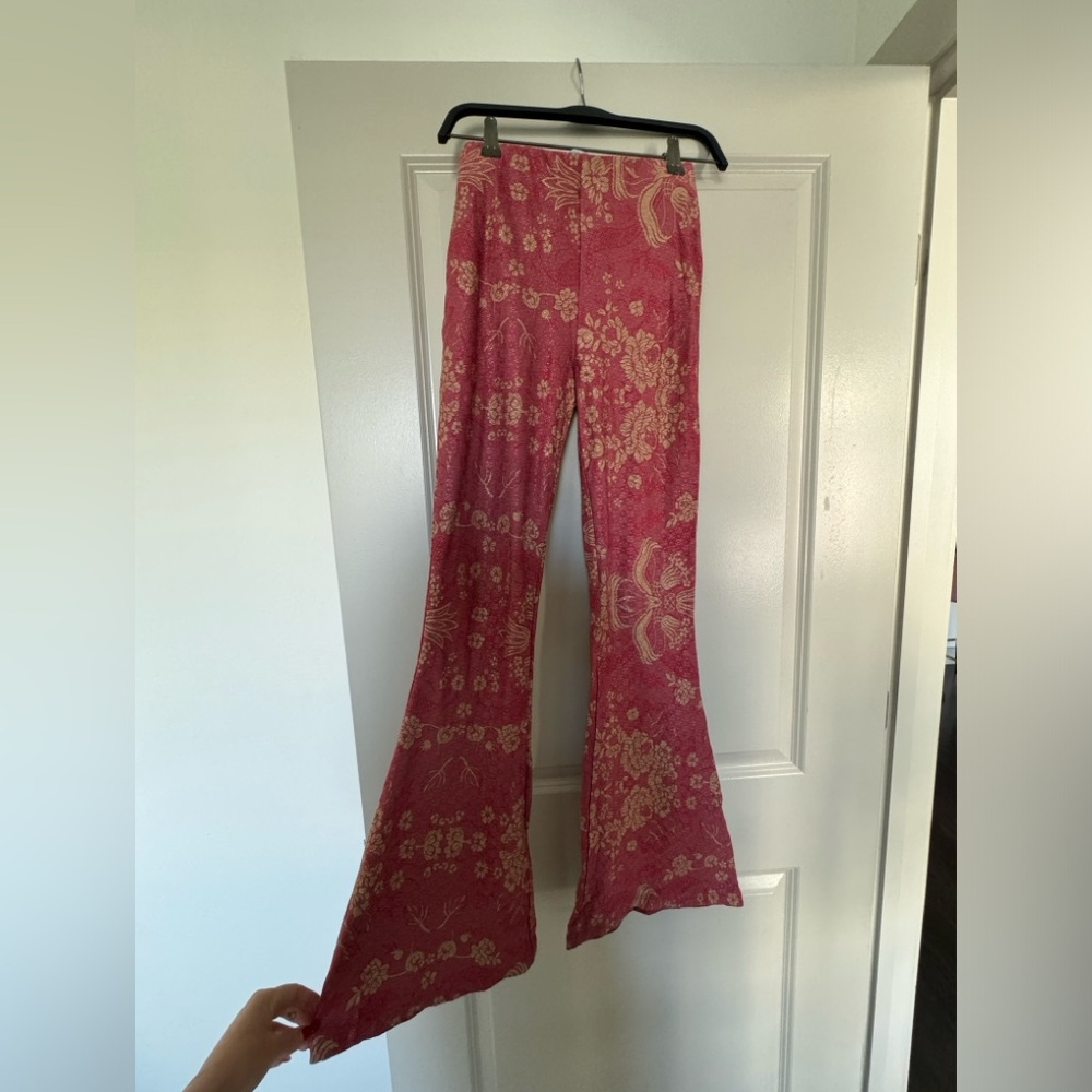 Urban Outfitters flared textured pants